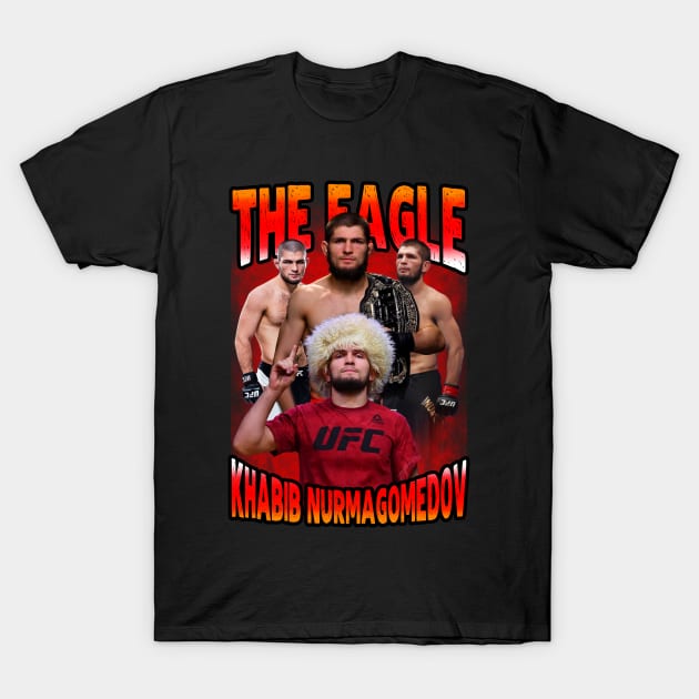 KHABIB NURMAGOMEDOV T-Shirt by hackercyberattackactivity